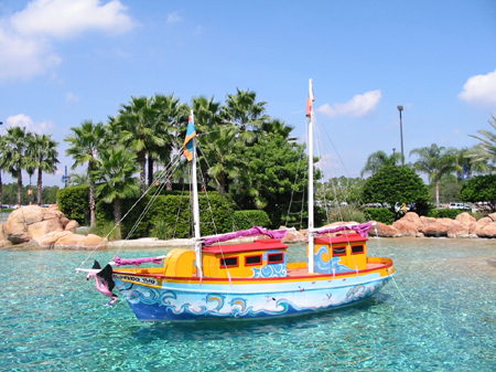 Sea World boat