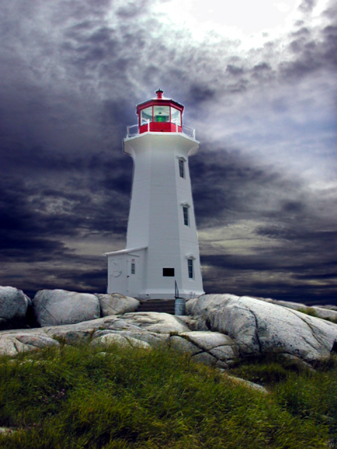 Lighthouse re-lit
