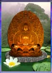 Buddha in pond